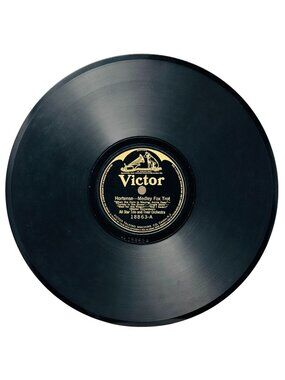 All Star Trio & Orchestra Hortense / Never Mind 10in Shellac 78 RPM Victor 18863